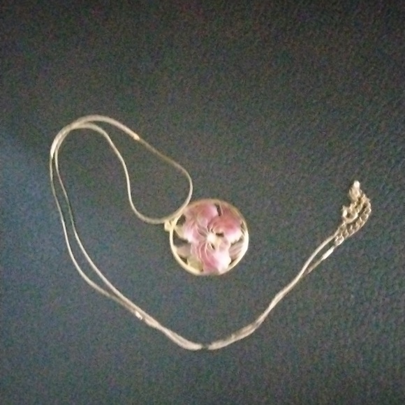 Vintage Coisonne necklace. - Picture 2 of 2